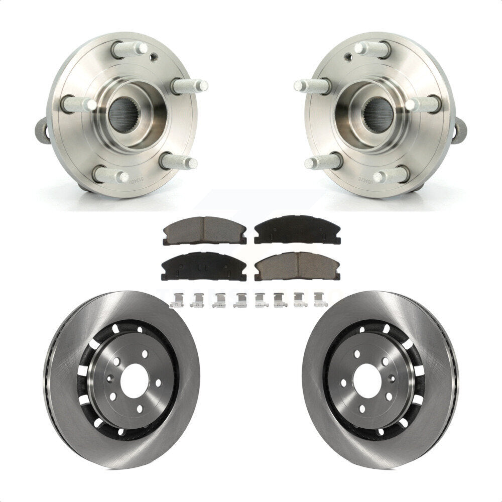Transit Auto KBB-122081 Wheel Bearing and Hub Assembly for 2013-2019 Ford Explorer, Ford Police Interceptor Utility - Front product image