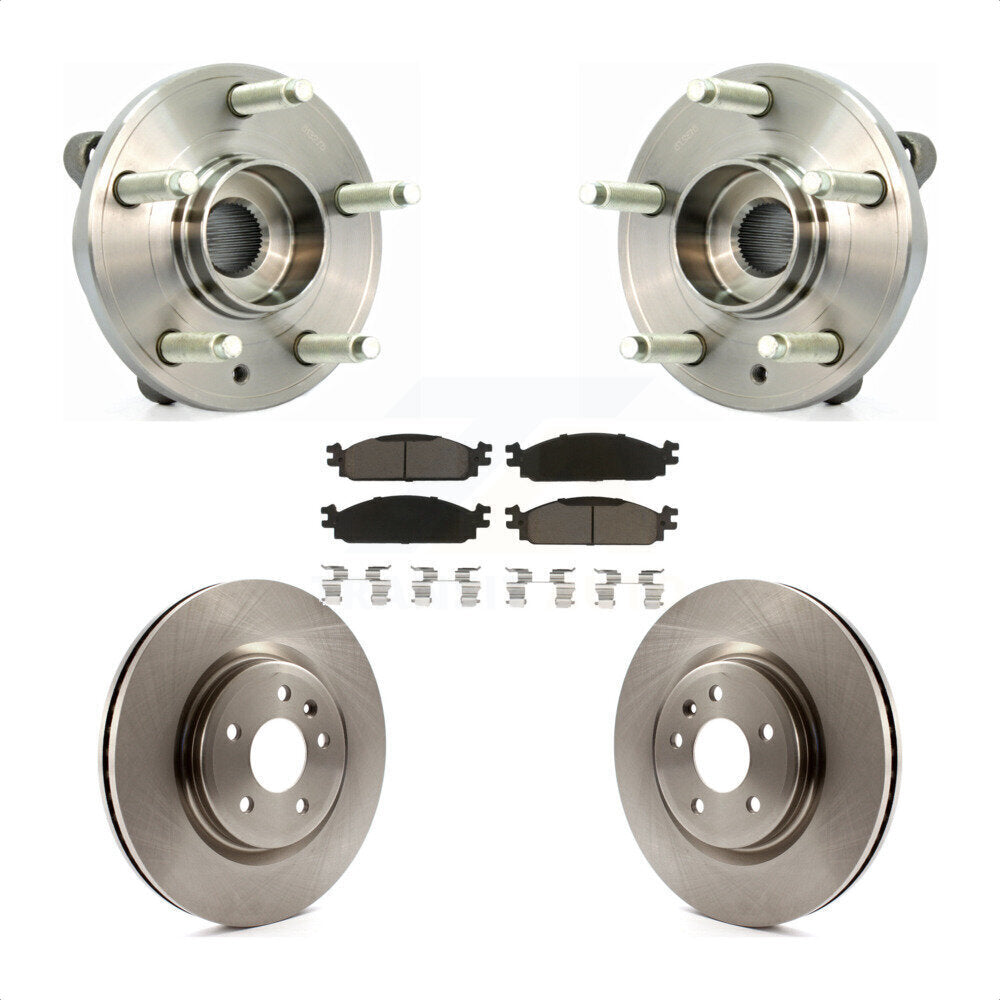 Transit Auto KBB-122083 Wheel Bearing and Hub Assembly for 2009-2010 Lincoln MKS - Front product image