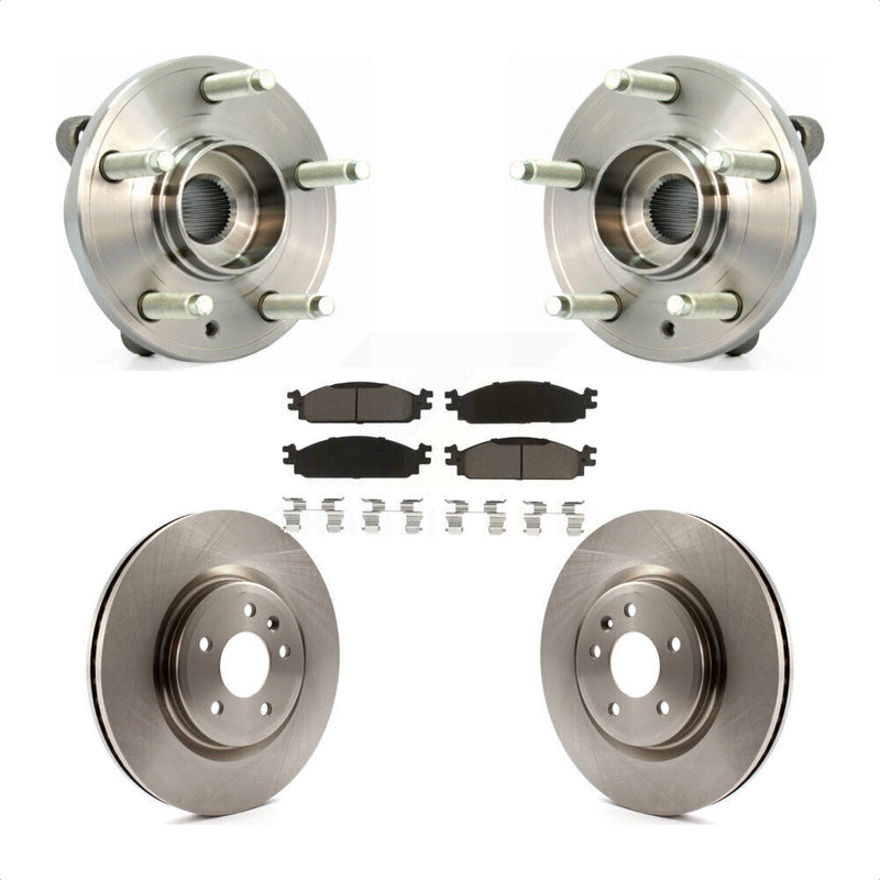 Transit Auto KBB-122083 Wheel Bearing and Hub Assembly for 2009-2010 Lincoln MKS - Front product image