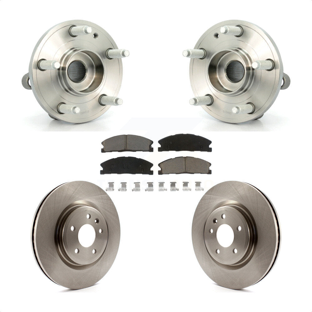 Transit Auto KBB-122084 Wheel Bearing and Hub Assembly for 2013 Ford Explorer - Front product image