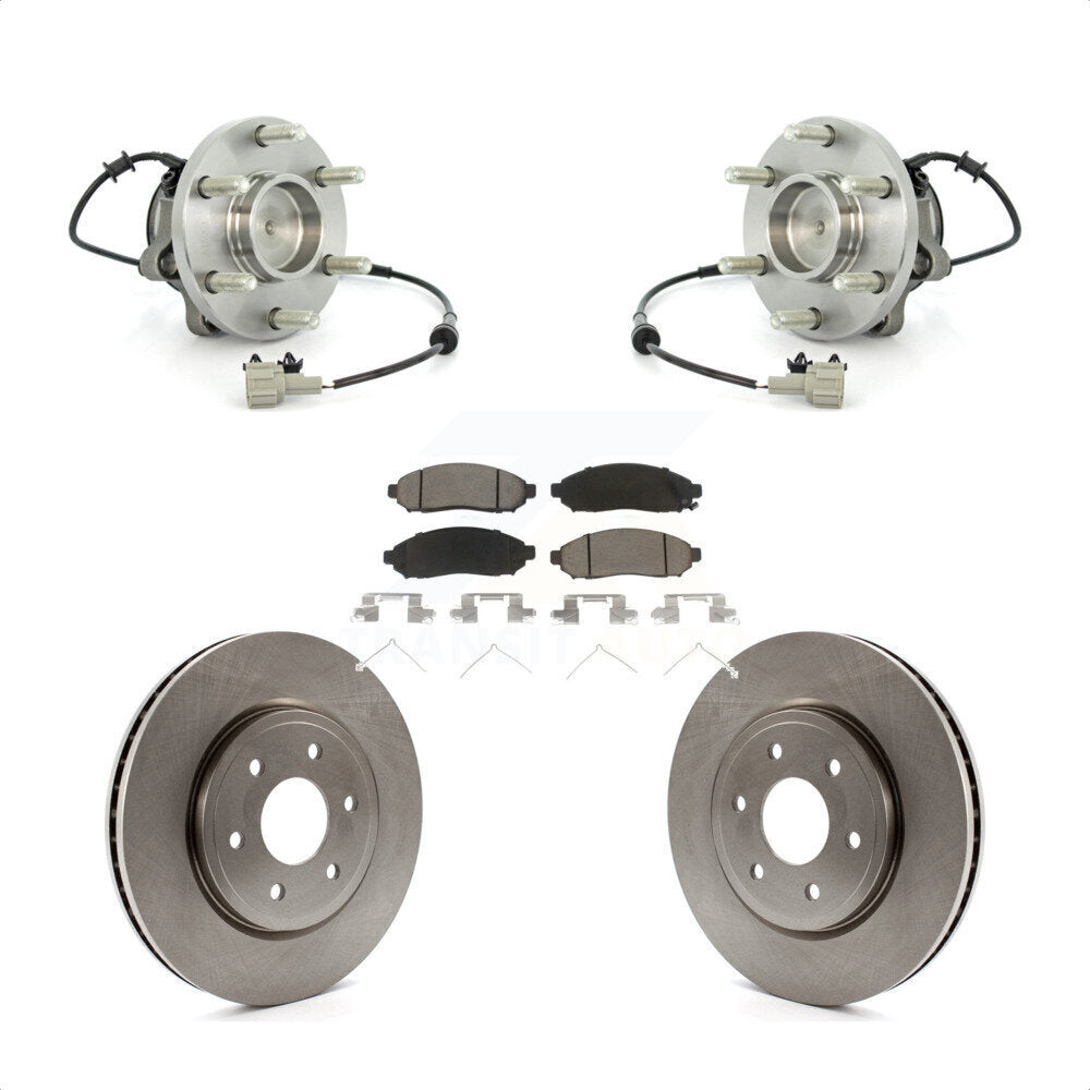 Transit Auto KBB-122099 Wheel Bearing and Hub Assembly for 2005-2024 Nissan Frontier, Suzuki Equator, Nissan Pathfinder & more product image