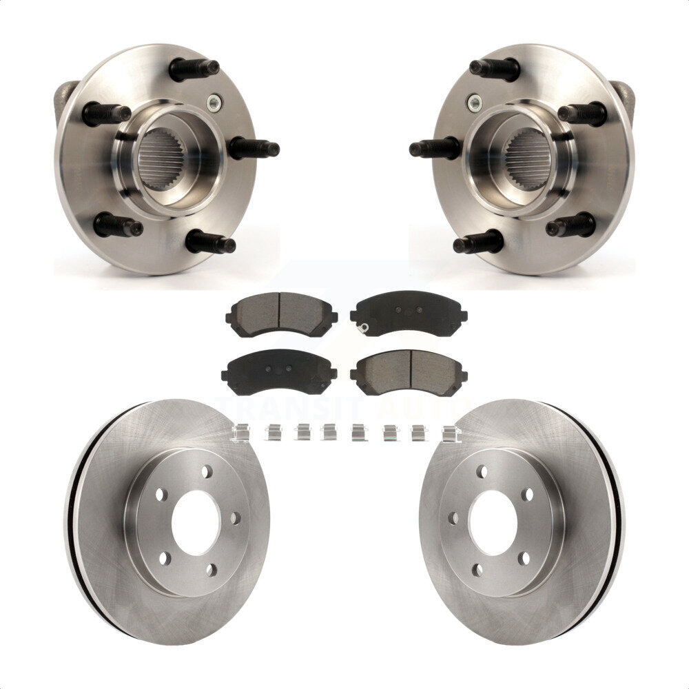 Transit Auto KBB-122121 Wheel Bearing and Hub Assembly for 2003-2007 Buick Rendezvous, Pontiac Aztek - Front product image