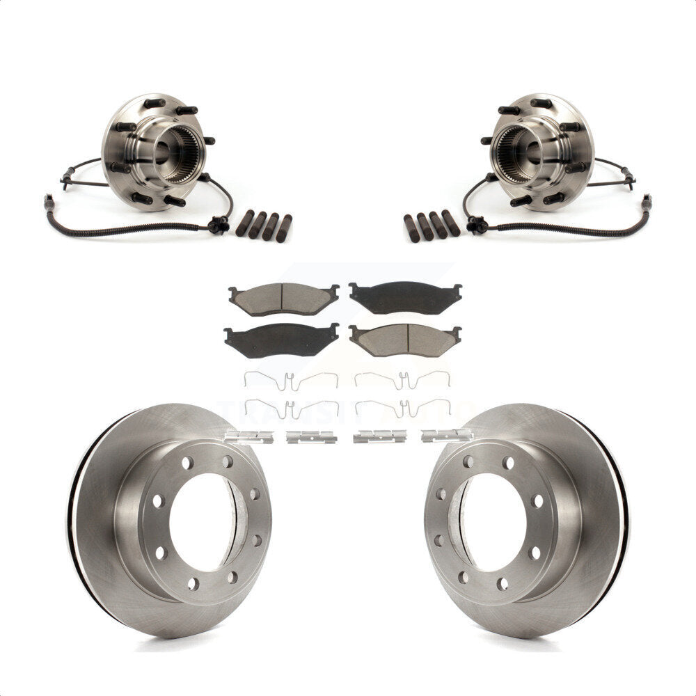 Transit Auto KBB-122125 Wheel Bearing and Hub Assembly for 2000-2004 Ford F-550 Super Duty - Front product image