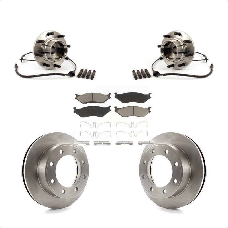 Transit Auto KBB-122125 Wheel Bearing and Hub Assembly for 2000-2004 Ford F-550 Super Duty - Front product image