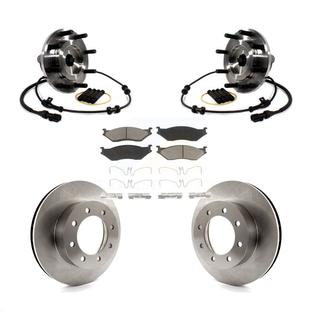 Transit Auto KBB-122126 Wheel Bearing and Hub Assembly for 1999-2001 Ford F-550 Super Duty, Ford F-450 Super Duty - Front product image