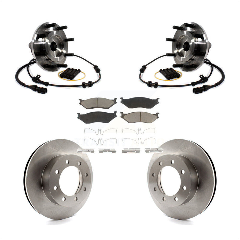 Transit Auto KBB-122126 Wheel Bearing and Hub Assembly for 1999-2001 Ford F-550 Super Duty, Ford F-450 Super Duty - Front product image