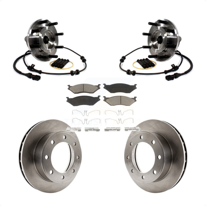 Transit Auto KBB-122127 Wheel Bearing and Hub Assembly for 1999 Ford F-450 Super Duty, Ford F-550 Super Duty - Front product image