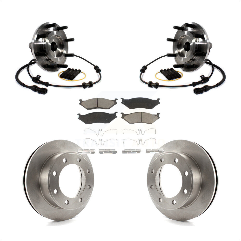 Transit Auto KBB-122128 Wheel Bearing and Hub Assembly for 1999-2001 Ford F-450 Super Duty, Ford F-550 Super Duty - Front product image