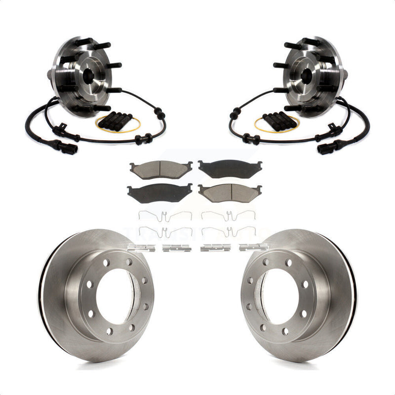 Transit Auto KBB-122128 Wheel Bearing and Hub Assembly for 1999-2001 Ford F-450 Super Duty, Ford F-550 Super Duty - Front product image