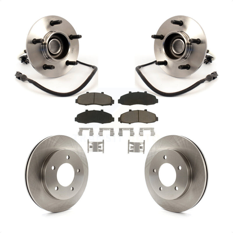 Transit Auto KBB-122130 Wheel Bearing and Hub Assembly for 1997-2000 Ford F-150 - Front product image
