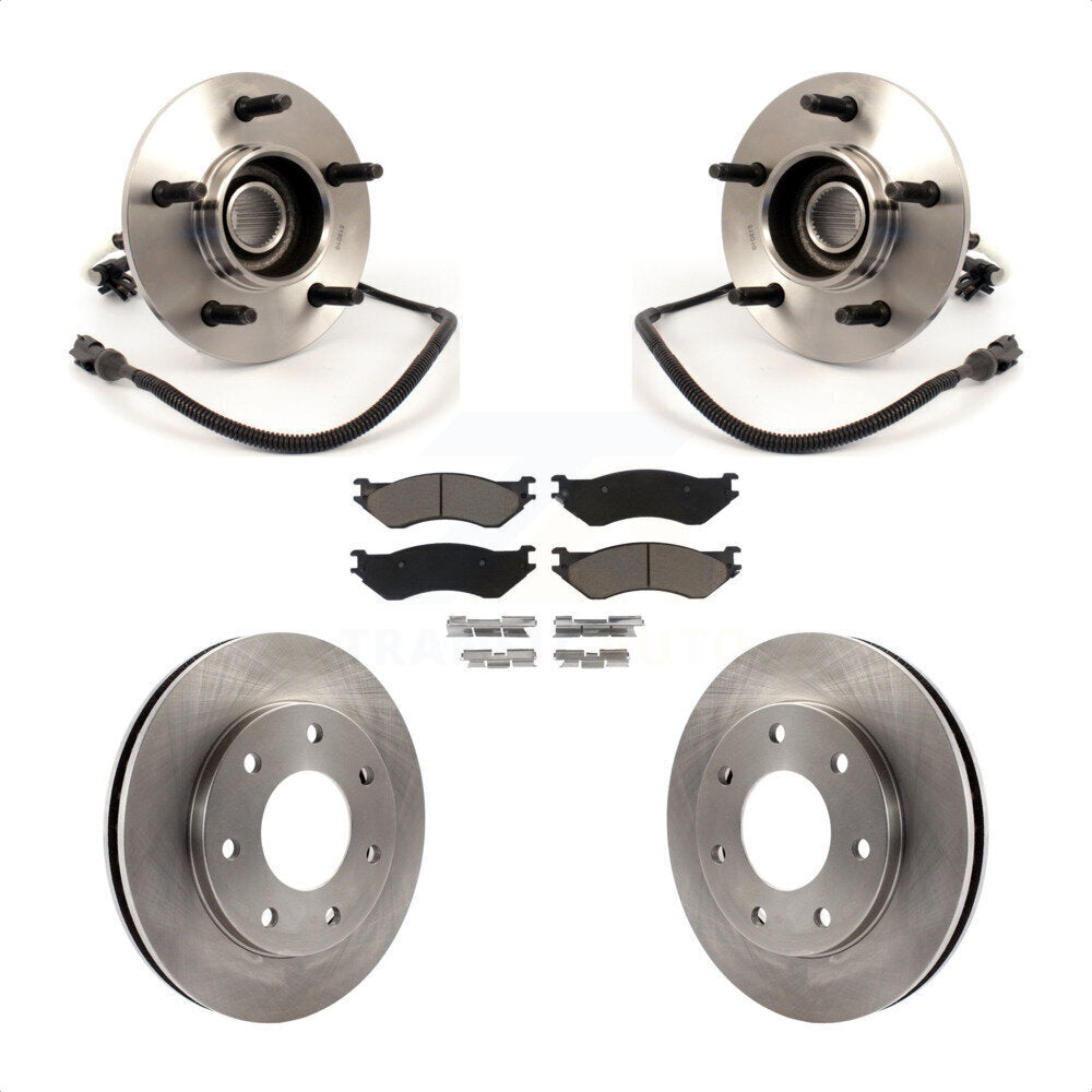 Transit Auto KBB-122132 Wheel Bearing and Hub Assembly for 1999 Ford F-150 - Front product image