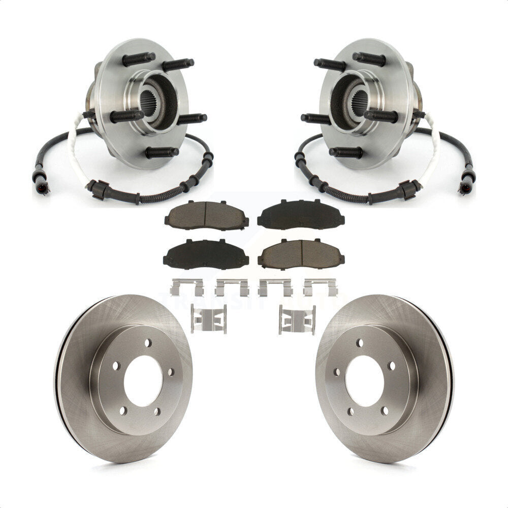 Transit Auto KBB-122134 Wheel Bearing and Hub Assembly for 2000-2004 Ford F-150 Heritage, Ford F-150 - Front product image
