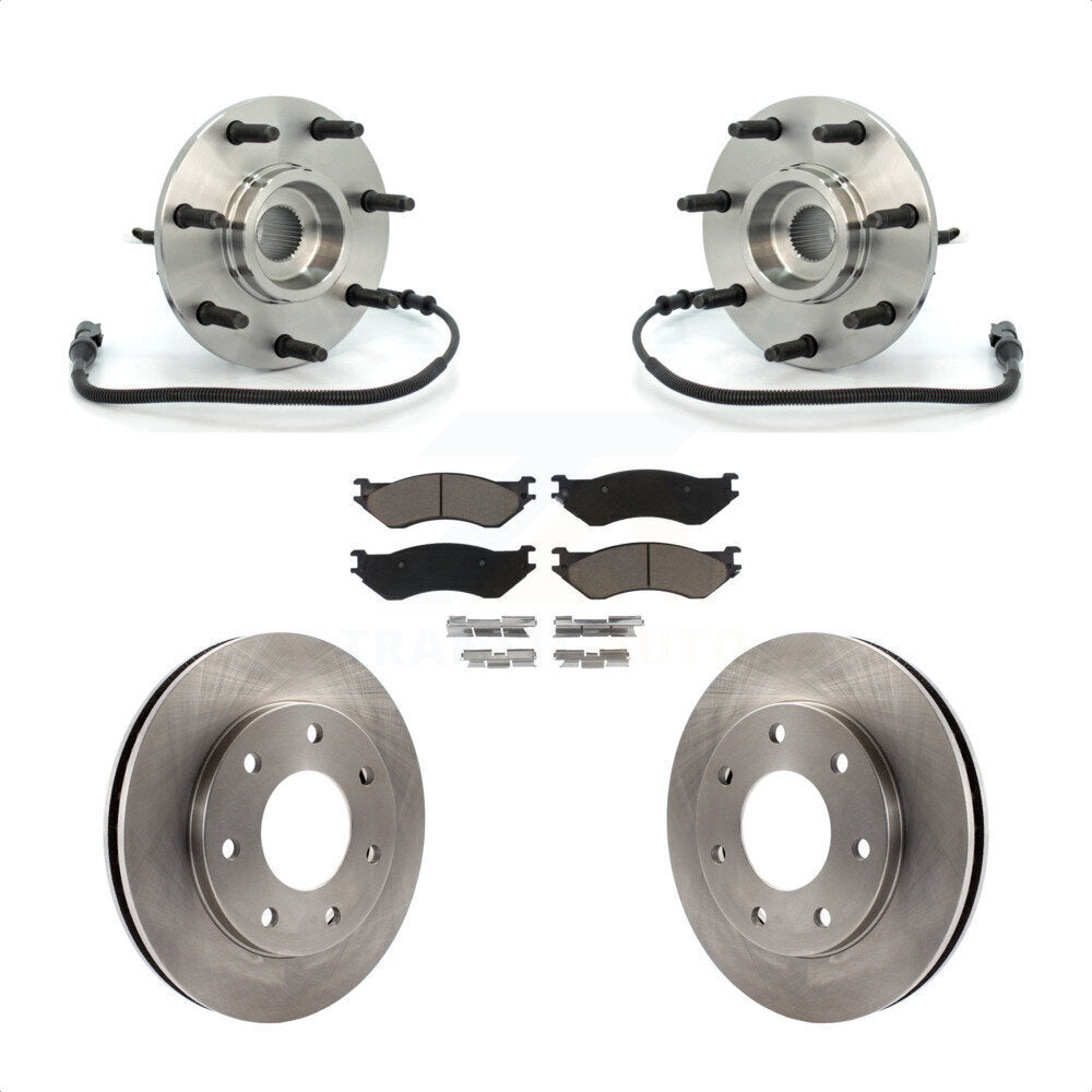 Transit Auto KBB-122135 Wheel Bearing and Hub Assembly for 1997-2004 Ford F-150 Heritage, Ford F-150, Ford F-250 - Front product image