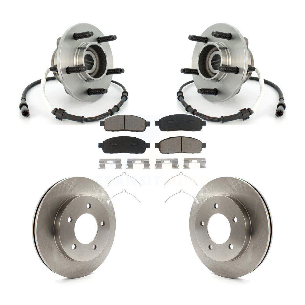Transit Auto KBB-122136 Wheel Bearing and Hub Assembly for 2004 Ford F-150 - Front product image