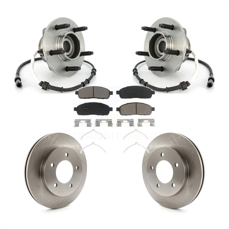 Transit Auto KBB-122136 Wheel Bearing and Hub Assembly for 2004 Ford F-150 - Front product image