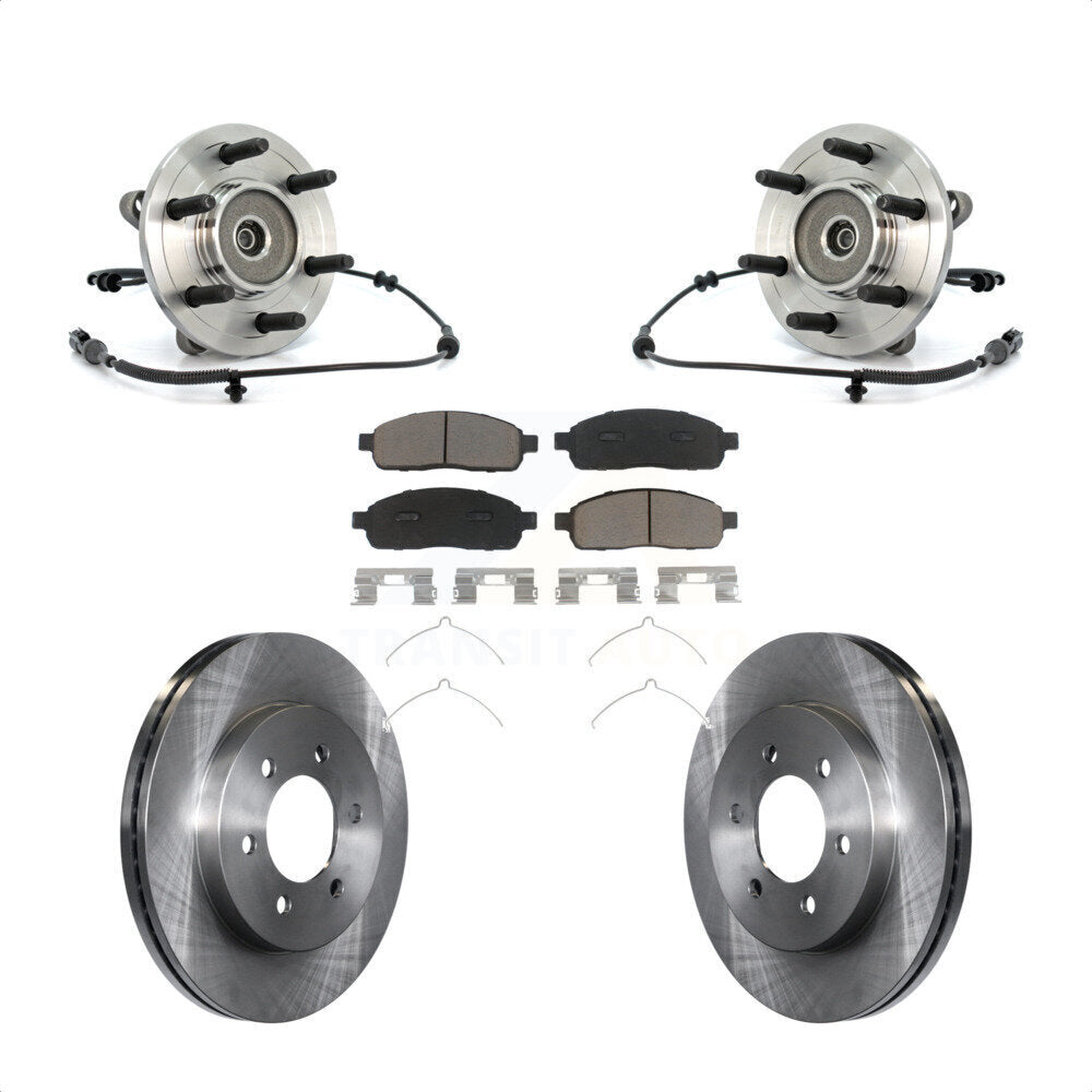 Transit Auto KBB-122137 Wheel Bearing and Hub Assembly for 2004-2005 Ford F-150 - Front product image