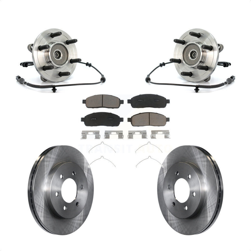 Transit Auto KBB-122137 Wheel Bearing and Hub Assembly for 2004-2005 Ford F-150 - Front product image