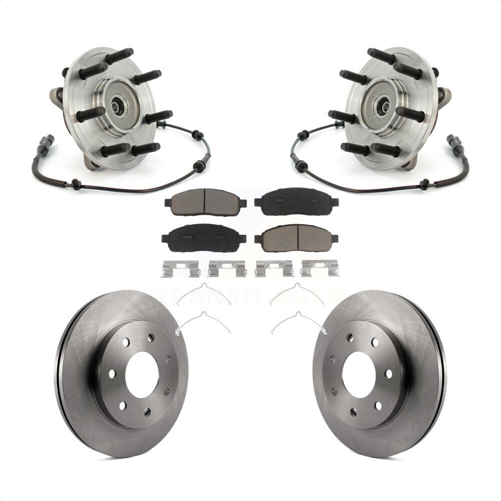 Transit Auto KBB-122138 Wheel Bearing and Hub Assembly for 2004-2005 Ford F-150 - Front product image