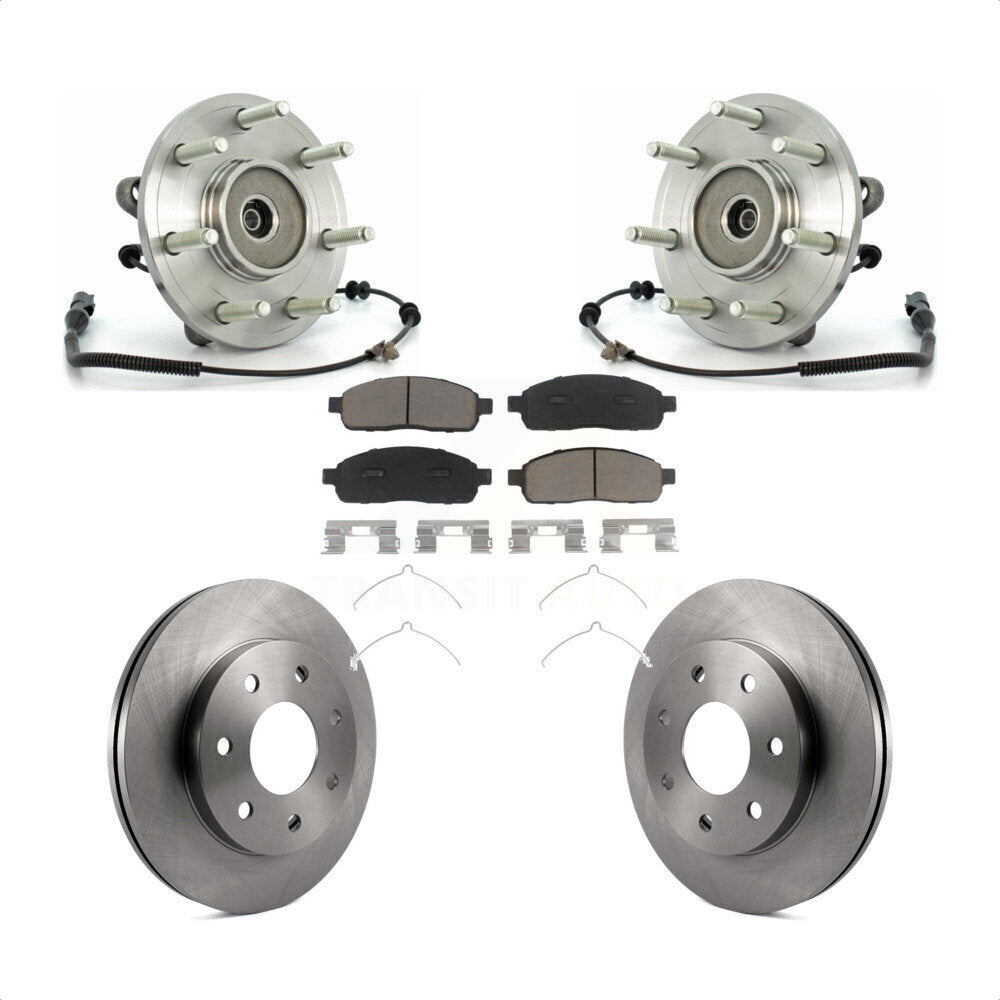 Transit Auto KBB-122145 Wheel Bearing and Hub Assembly for 2005-2008 Ford F-150, Lincoln Mark LT - Front product image