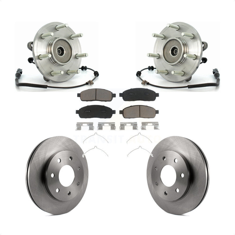 Transit Auto KBB-122145 Wheel Bearing and Hub Assembly for 2005-2008 Ford F-150, Lincoln Mark LT - Front product image