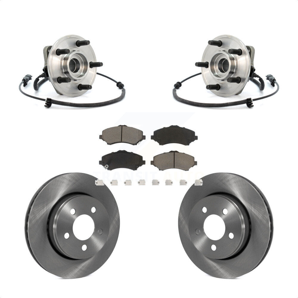 Transit Auto KBB-122147 Wheel Bearing and Hub Assembly for 2007-2012 Dodge Nitro, Jeep Liberty - Front product image