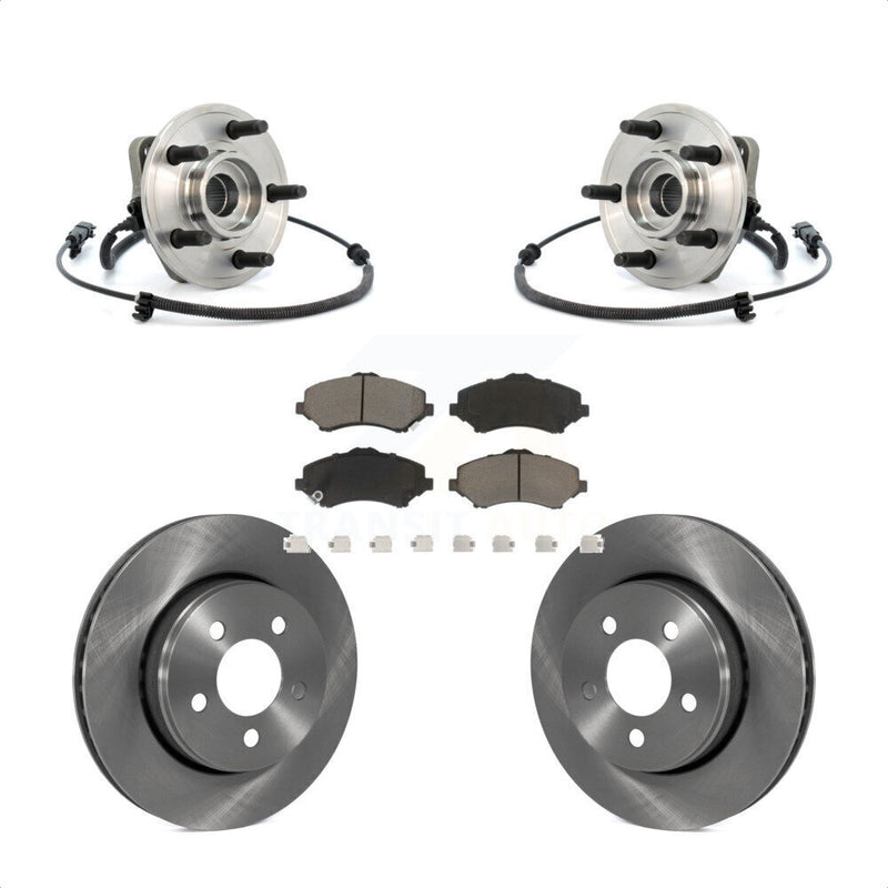 Transit Auto KBB-122147 Wheel Bearing and Hub Assembly for 2007-2012 Dodge Nitro, Jeep Liberty - Front product image