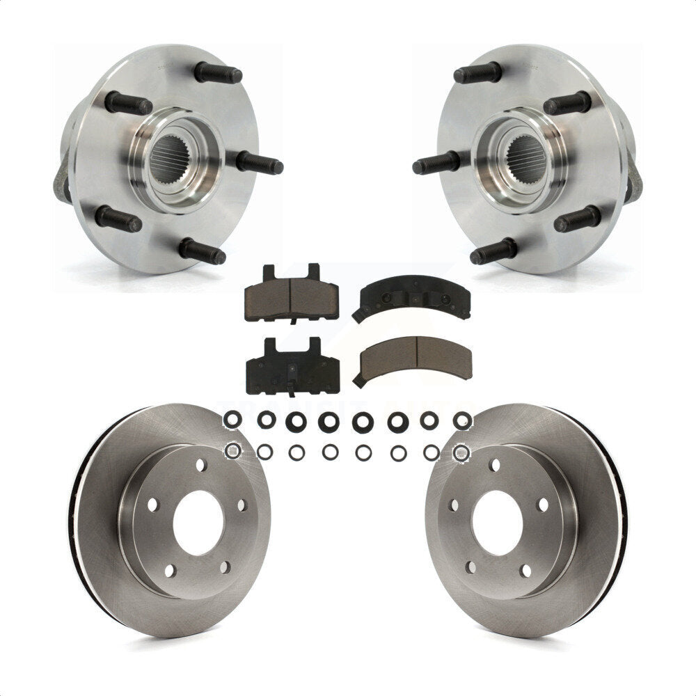 Transit Auto KBB-122157 Wheel Bearing and Hub Assembly for 1994-1999 Dodge Ram 1500 - Front product image