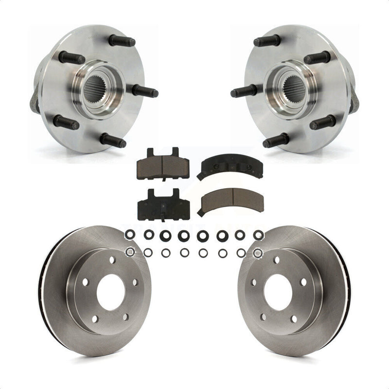 Transit Auto KBB-122157 Wheel Bearing and Hub Assembly for 1994-1999 Dodge Ram 1500 - Front product image