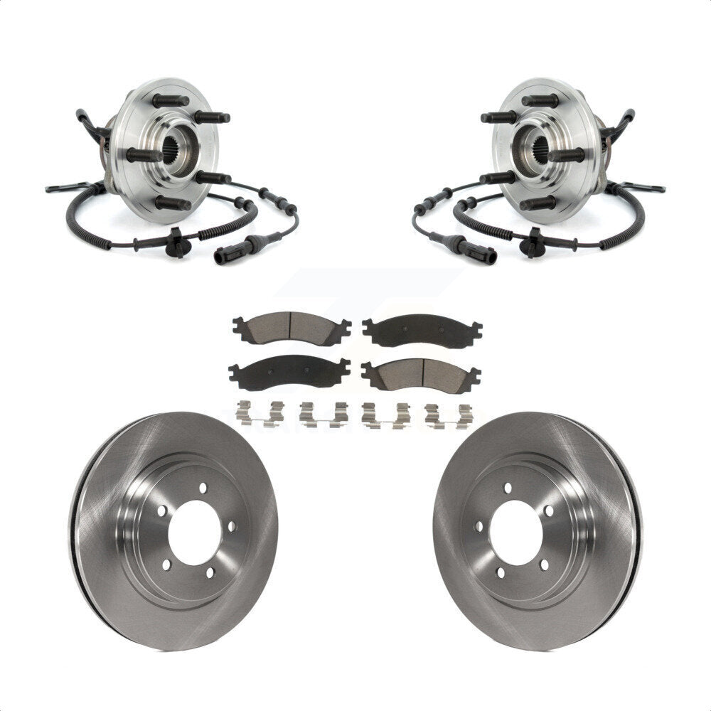 Transit Auto KBB-122158 Wheel Bearing and Hub Assembly for 2006-2010 Ford Explorer Sport Trac, Ford Explorer, Mercury Mountaineer - Front product image