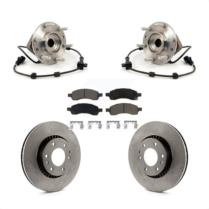 Transit Auto KBB-122161 Wheel Bearing and Hub Assembly for 2006-2009 GMC Envoy, Saab 9-7x, Buick Rainier & more - Front product image