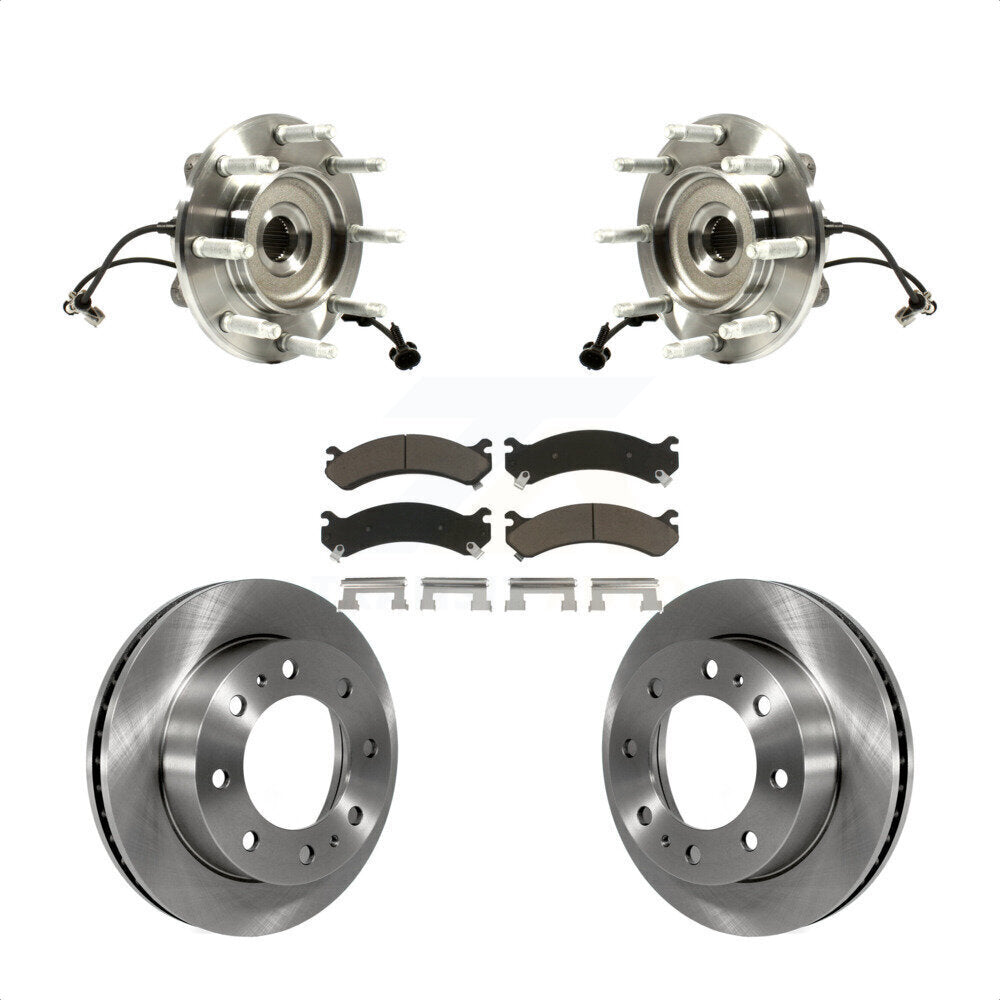 Transit Auto KBB-122162 Wheel Bearing and Hub Assembly for 2001-2007 Chevrolet Silverado 1500 HD Classic, Chevrolet Silverado 2500 HD Classic, GMC Sierra 1500 HD Classic & more - Front product image