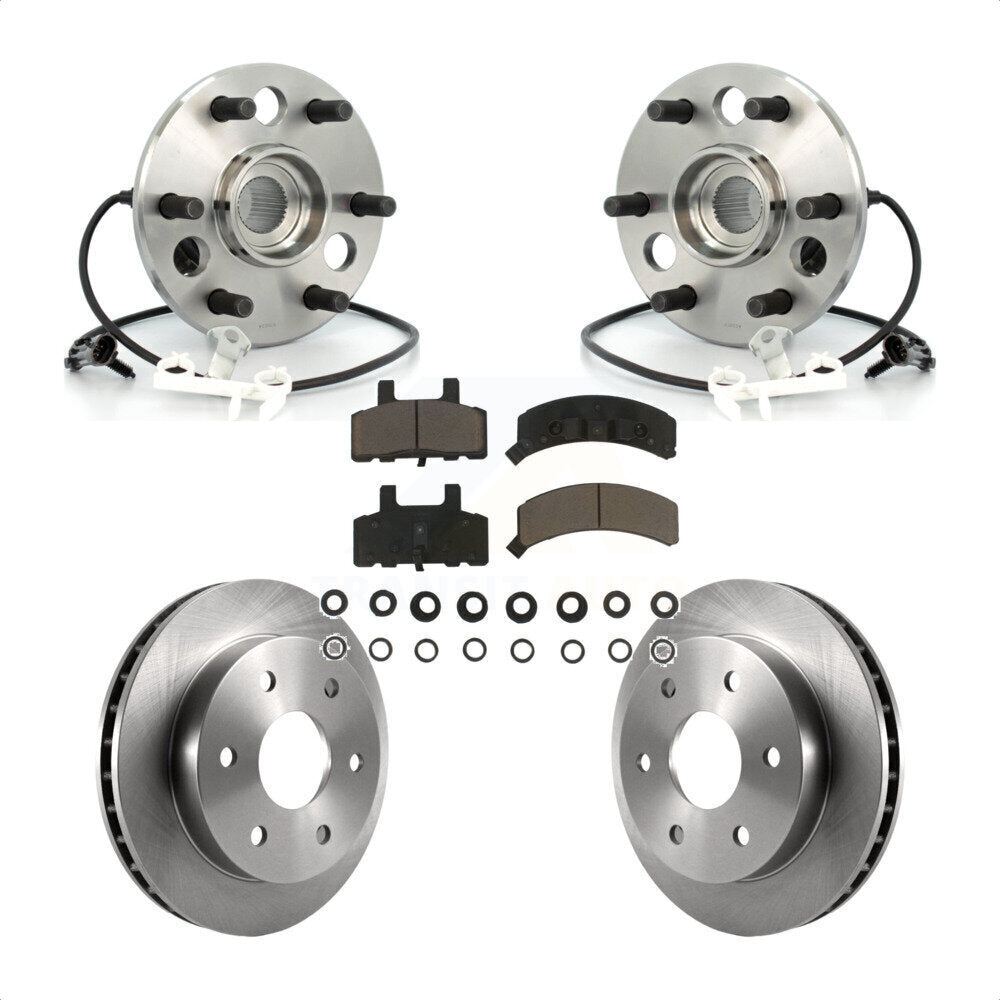 Transit Auto KBB-122170 Wheel Bearing and Hub Assembly for 1995-2000 GMC Yukon, Cadillac Escalade, Chevrolet K1500 & more - Front product image