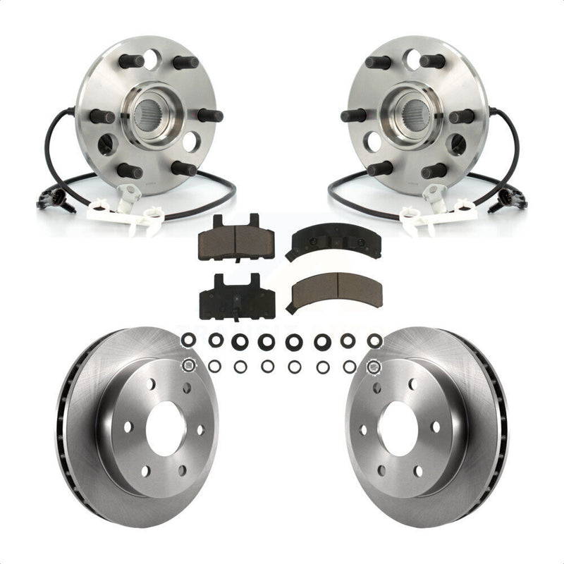 Transit Auto KBB-122170 Wheel Bearing and Hub Assembly for 1995-2000 GMC Yukon, Cadillac Escalade, Chevrolet K1500 & more - Front product image