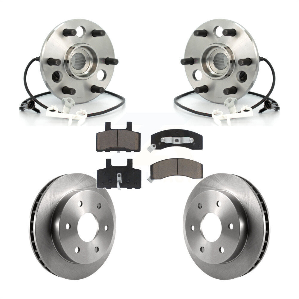 Transit Auto KBB-122172 Wheel Bearing and Hub Assembly for 1995-1997 Chevrolet K2500 Suburban, Chevrolet Tahoe, GMC K2500 Suburban & more - Front product image