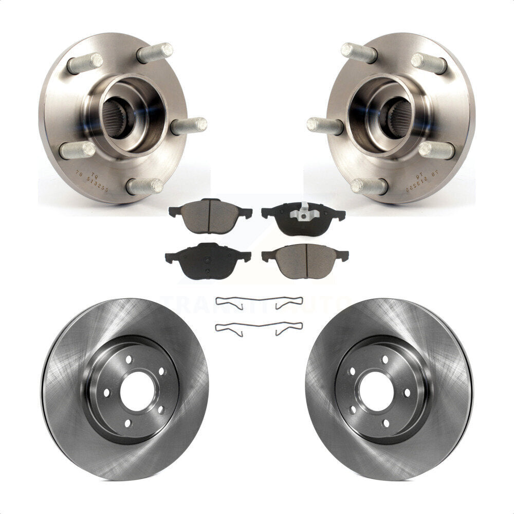 Transit Auto KBB-122188 Wheel Bearing and Hub Assembly for 2004-2013 Volvo C30, Volvo C70, Volvo S40 & more - Front product image