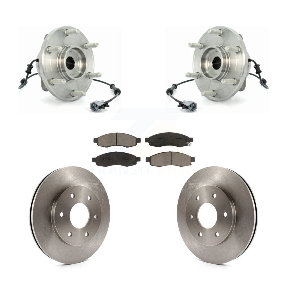 Transit Auto KBB-122192 Wheel Bearing and Hub Assembly for 2004-2005 INFINITI QX56, Nissan Armada, Nissan TITAN & more - Front product image