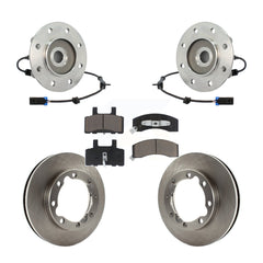 Transit Auto KBB-122200 Wheel Bearing and Hub Assembly for 1995-2000 Chevrolet K3500, GMC K3500 - Front product image