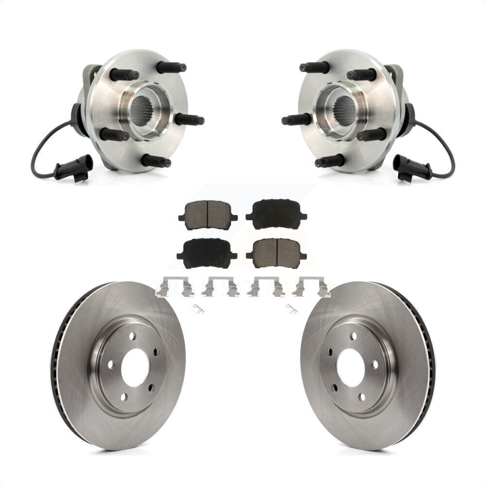 Transit Auto KBB-122203 Wheel Bearing and Hub Assembly for 2004-2012 Chevrolet Malibu, Pontiac G6, Saturn Aura - Front product image