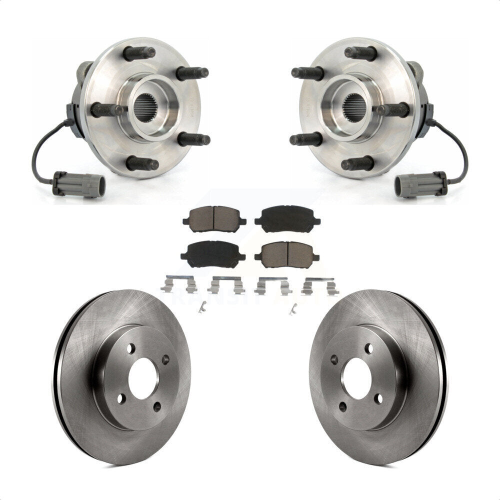 Transit Auto KBB-122204 Wheel Bearing and Hub Assembly for 2003-2007 Pontiac Pursuit, Saturn Ion - Front product image