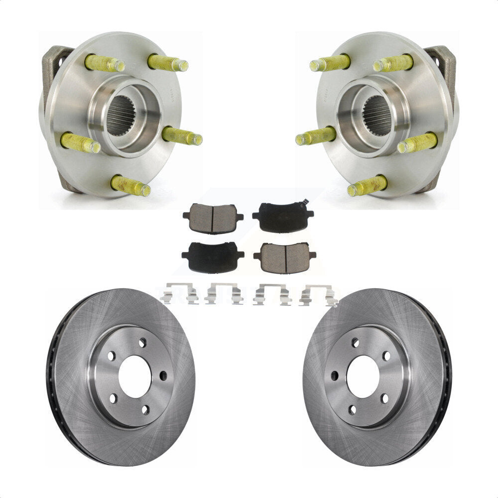 Transit Auto KBB-122207 Wheel Bearing and Hub Assembly for 2004-2006 Chevrolet Malibu - Front product image
