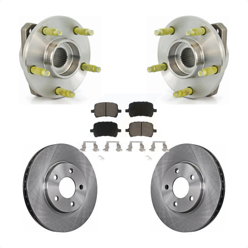 Transit Auto KBB-122208 Wheel Bearing and Hub Assembly for 2006-2007 Chevrolet Malibu, Pontiac G6 - Front product image