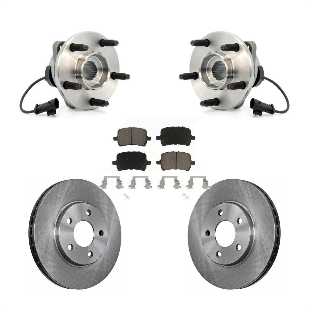 Transit Auto KBB-122210 Wheel Bearing and Hub Assembly for 2004-2008 Chevrolet Malibu, Pontiac G6 - Front product image