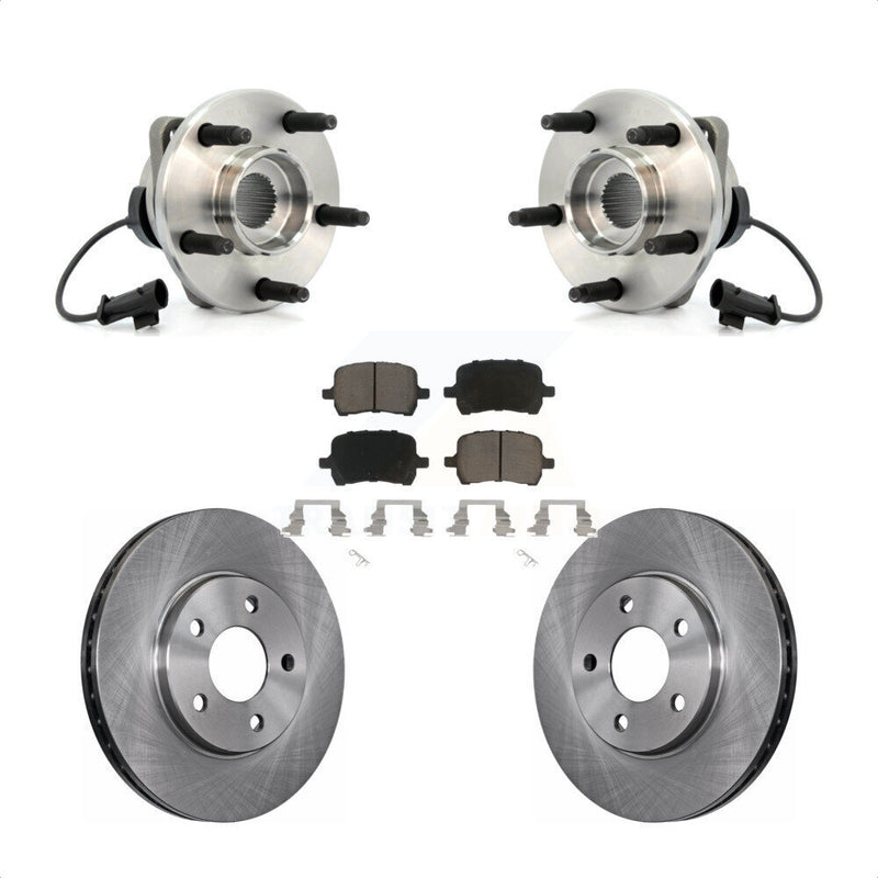 Transit Auto KBB-122210 Wheel Bearing and Hub Assembly for 2004-2008 Chevrolet Malibu, Pontiac G6 - Front product image