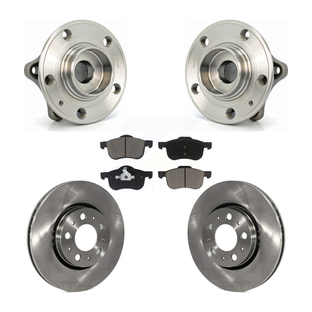 Transit Auto KBB-122212 Wheel Bearing and Hub Assembly for 1999-2009 Volvo S60, Volvo S80, Volvo V70 & more - Front product image