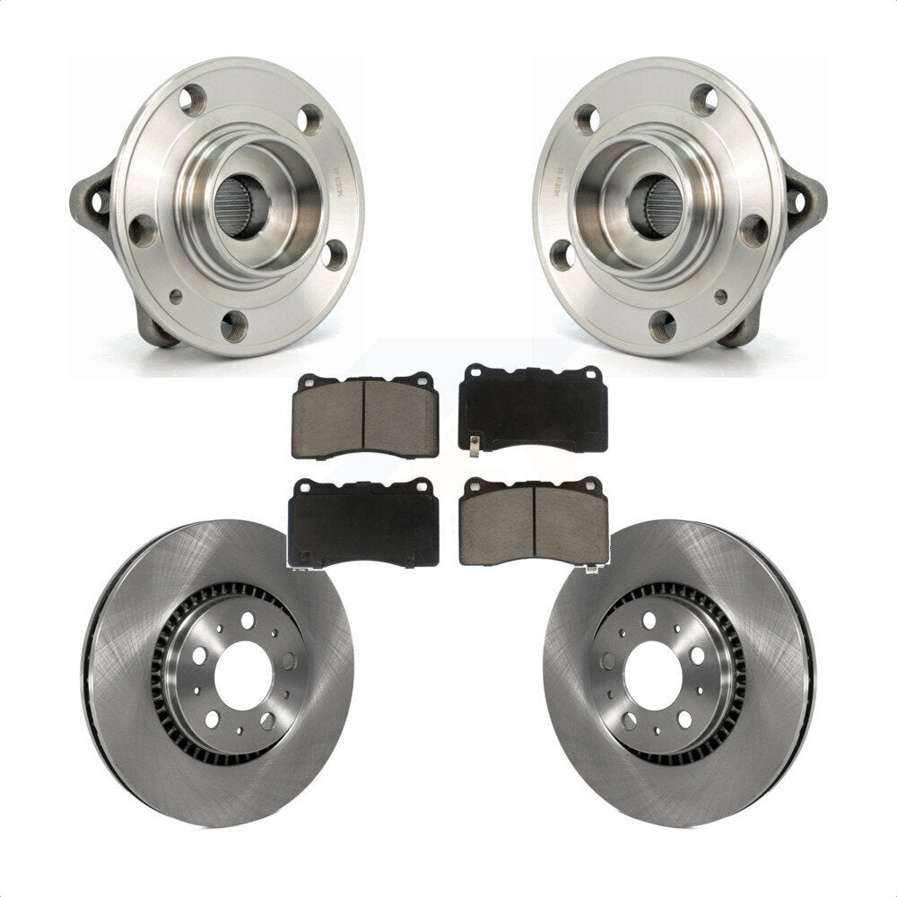 Transit Auto KBB-122214 Wheel Bearing and Hub Assembly for 2005-2007 Volvo V70 - Front product image