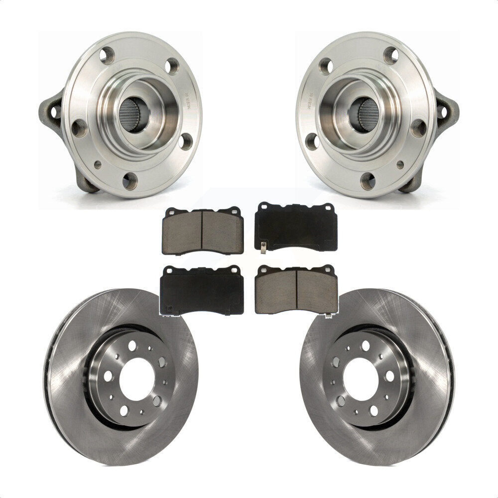 Transit Auto KBB-122215 Wheel Bearing and Hub Assembly for 2005-2007 Volvo V70 - Front product image