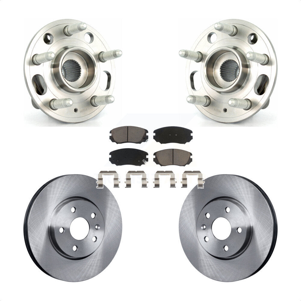 Transit Auto KBB-122222 Wheel Bearing and Hub Assembly for 2010-2020 GMC Terrain, Chevrolet Malibu Limited, Chevrolet Impala & more - Front product image