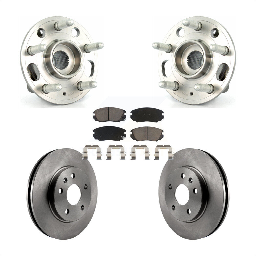 Transit Auto KBB-122223 Wheel Bearing and Hub Assembly for 2011-2017 Chevrolet Malibu Limited, Chevrolet Malibu, Buick LaCrosse & more - Front product image
