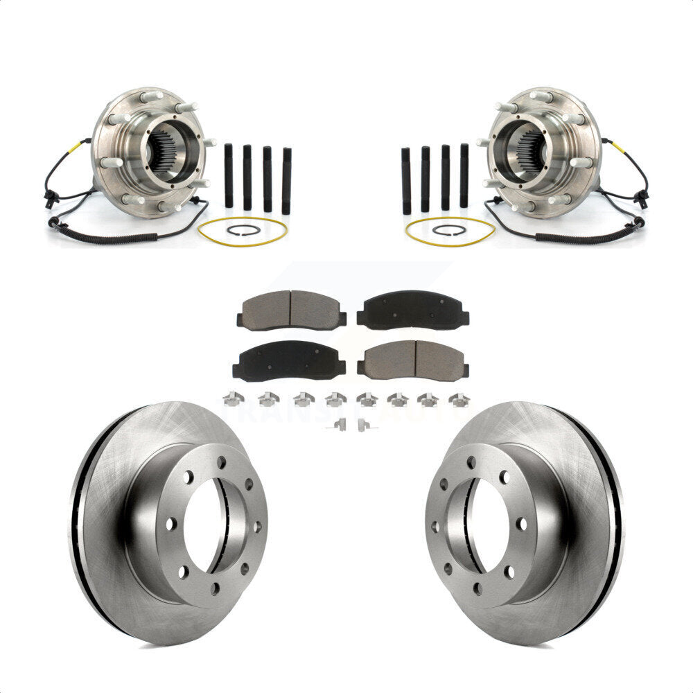 Transit Auto KBB-122228 Wheel Bearing and Hub Assembly for 2005-2009 Ford F-250 Super Duty - Front product image