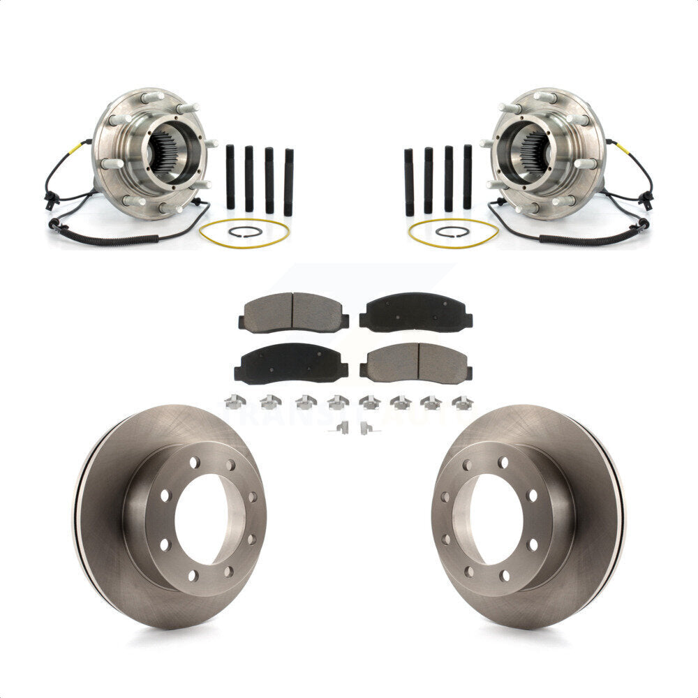 Transit Auto KBB-122230 Wheel Bearing and Hub Assembly for 2005-2010 Ford F-350 Super Duty - Front product image